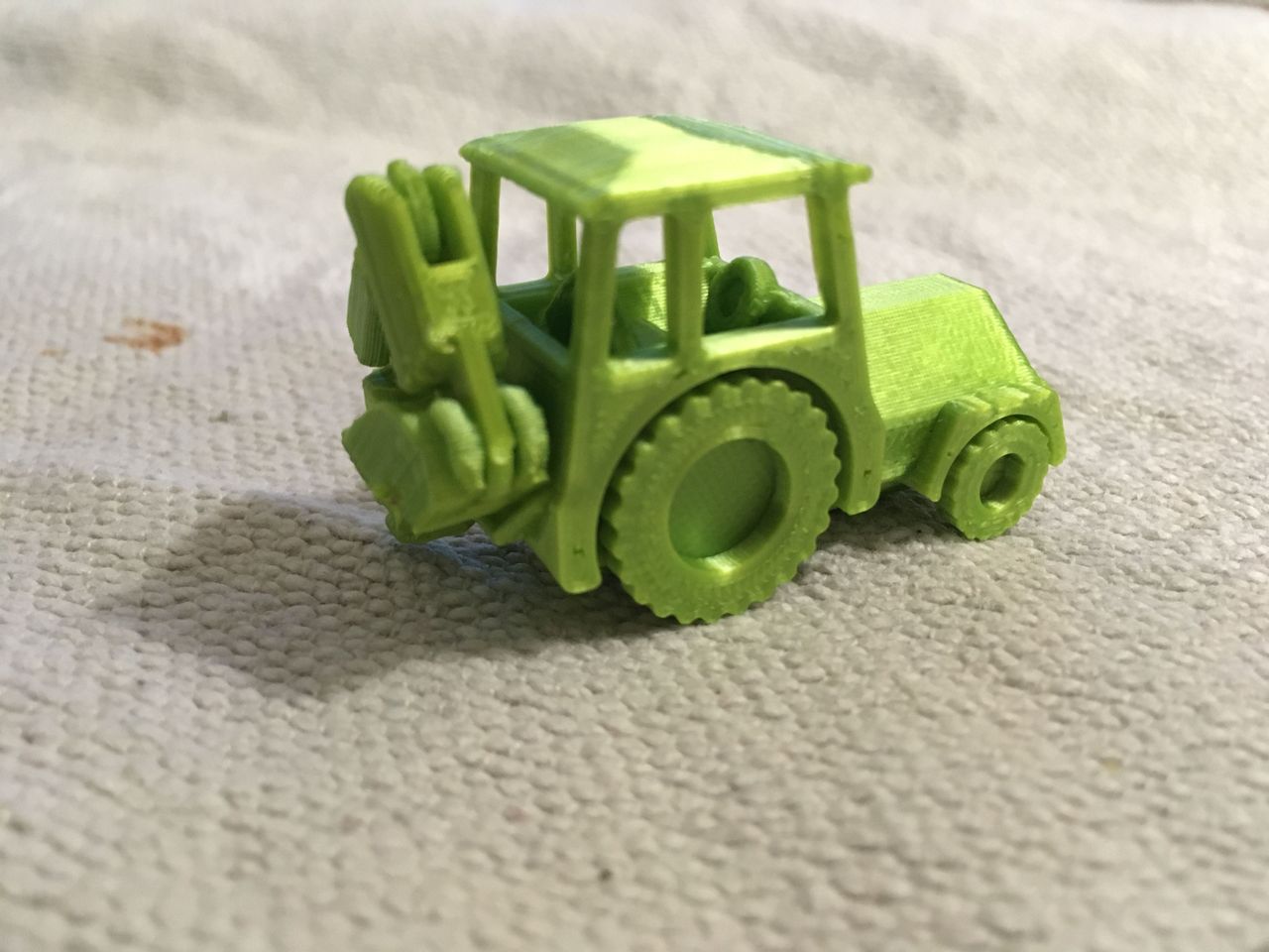 Flexi Excavator Tractor (Print-in-Place)